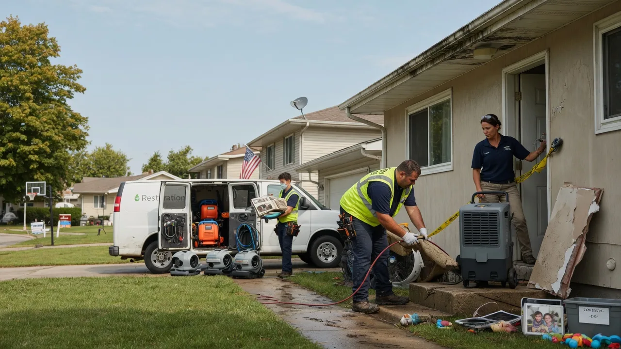 Water Damage Restoration in Cedar Rapids, NE near me